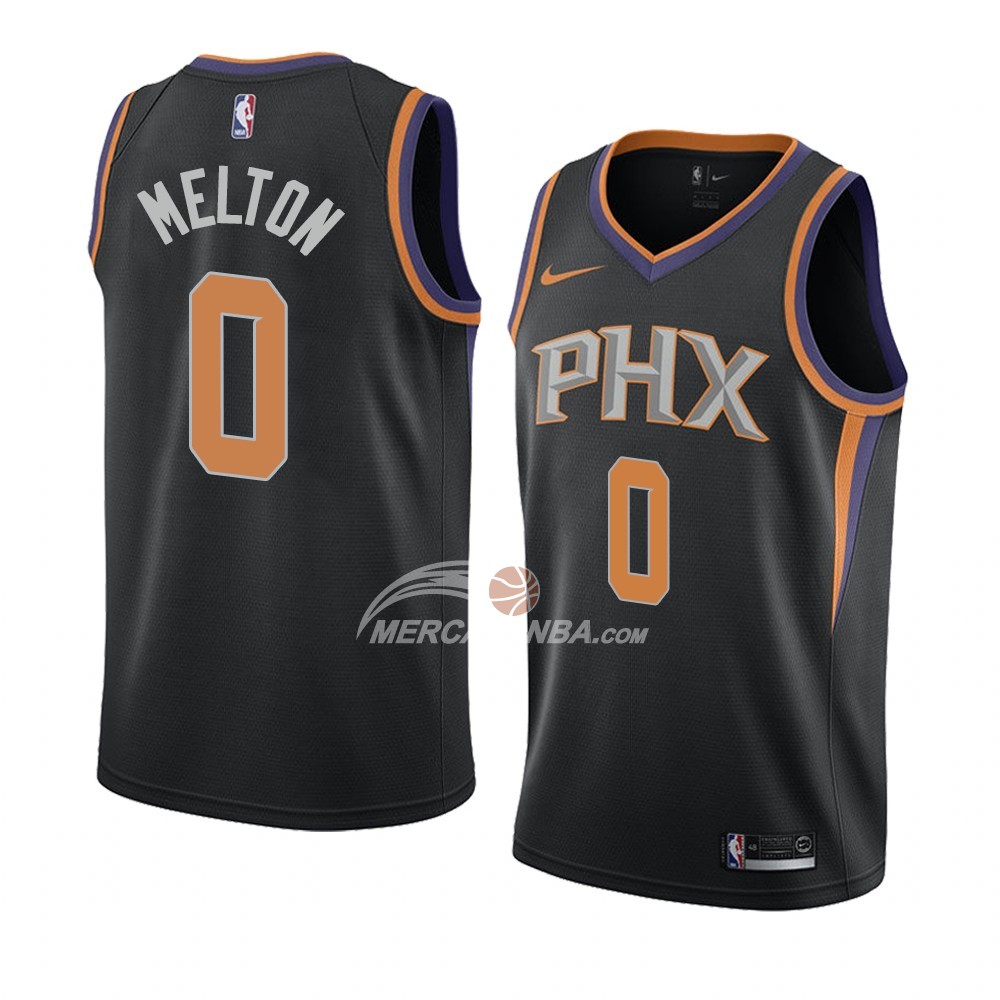 Maglia Phoenix Suns De'anthony Melton Statement 2018 Nero
